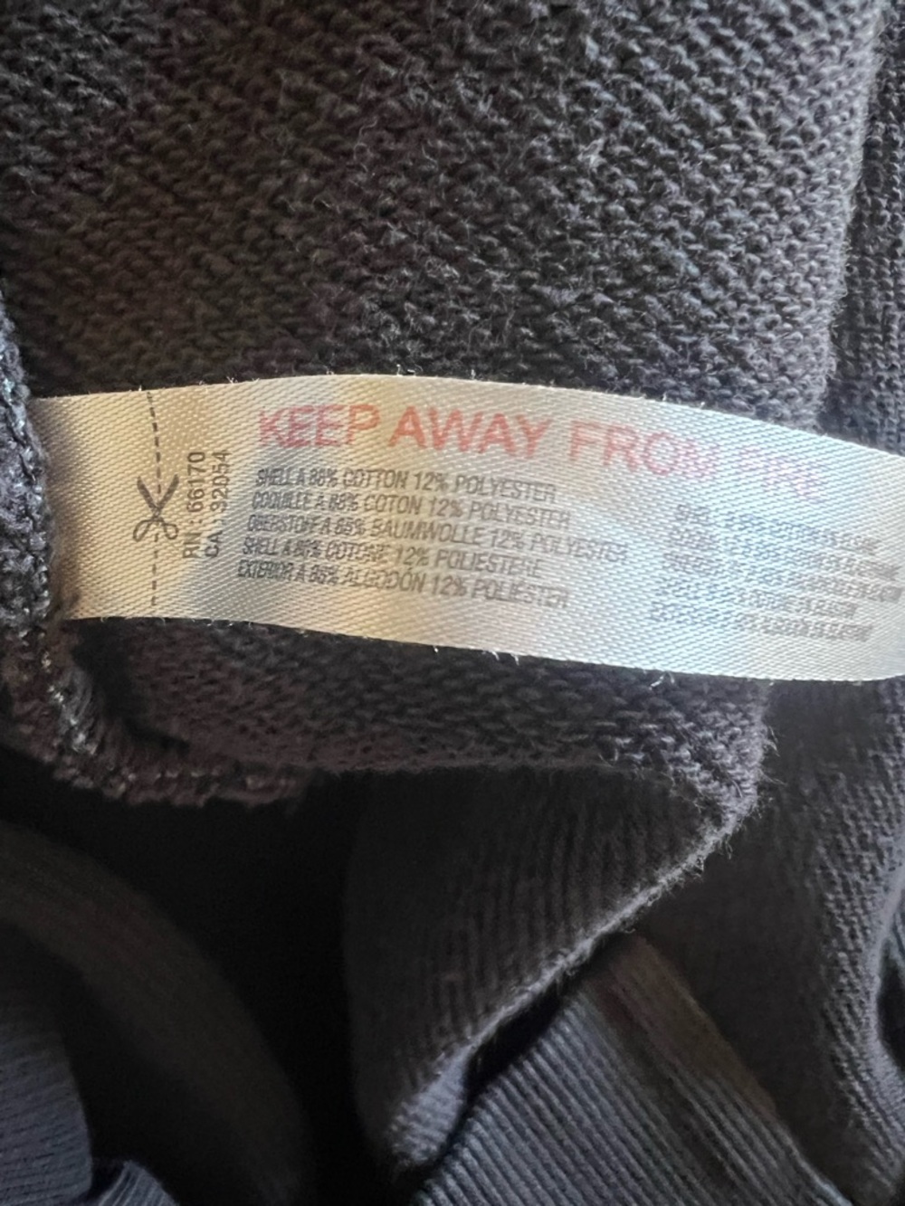 Daily Practice Anthropologie Meru Sweatshirt Mini Dress Washed-Black Sz S Cozy - Picture 11 of 11